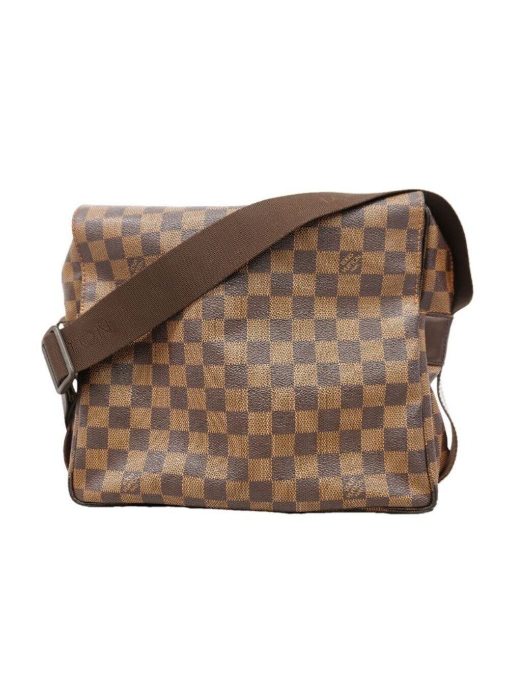 Louis Vuitton Shoulder Bag Damier Naviglio Ebene